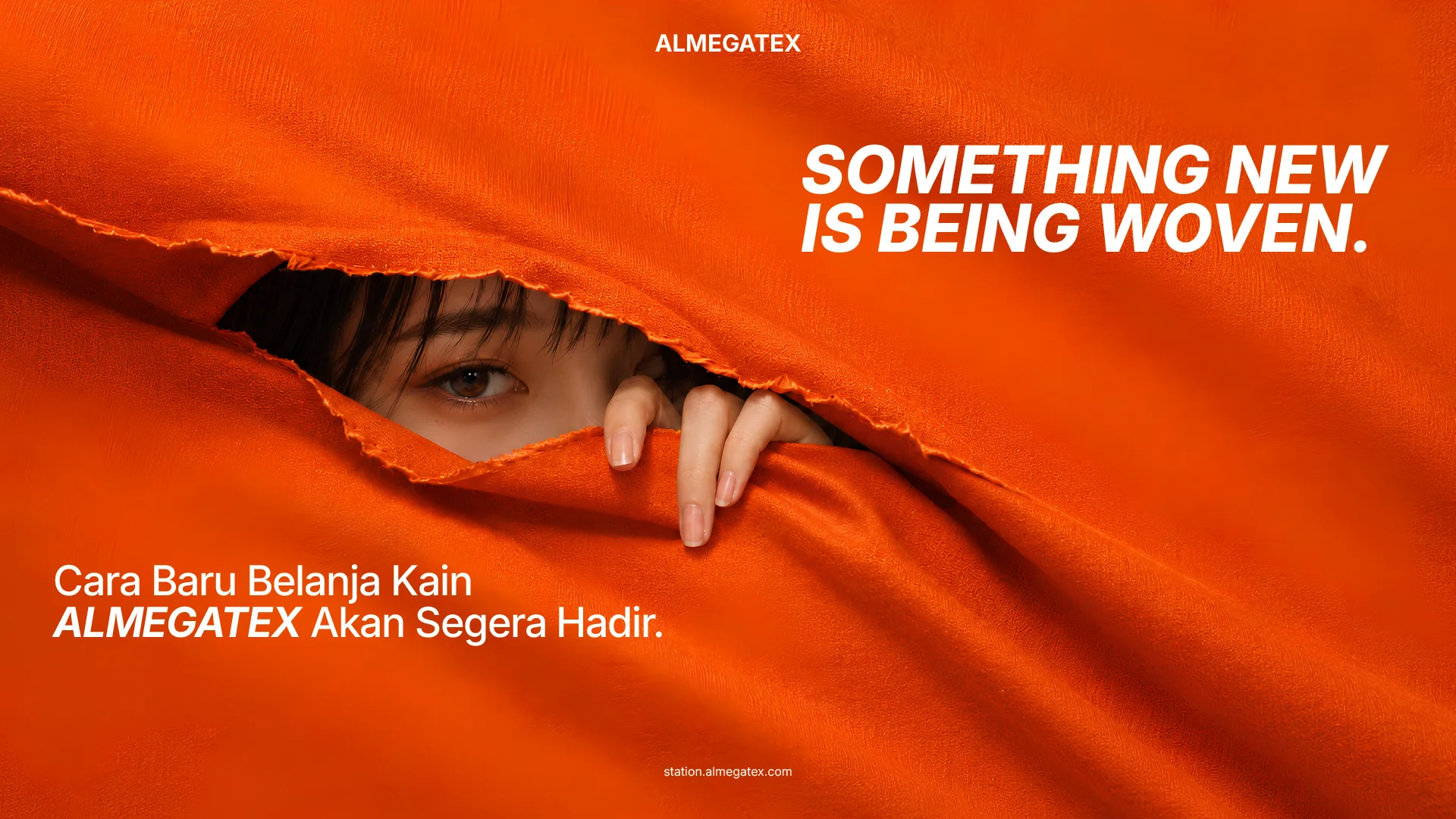 Station Almegatex cara baru belanja kain di Toko Bahan Kaos Almegatex Bandung